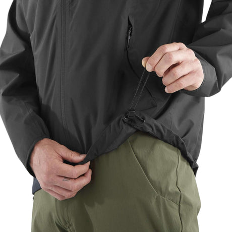 Salomon Men's Outscape 2L Jacket Deep Black / Small-Deep Black / Medium-Deep Black / Large-Deep Black / X-Large-Deep Black / XX-Large #- 53 Degrees North 