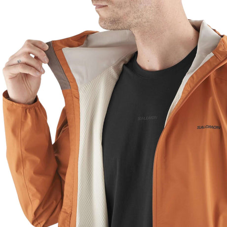 Salomon Men's Outscape 2L Jacket Deep Black / Small-Deep Black / Medium-Deep Black / Large-Deep Black / X-Large-Deep Black / XX-Large #- 53 Degrees North 