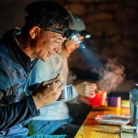 Ledlenser HF6R Core Rechargeable Headtorch Teal-Black-White-Blue-Red - 53 Degrees North 