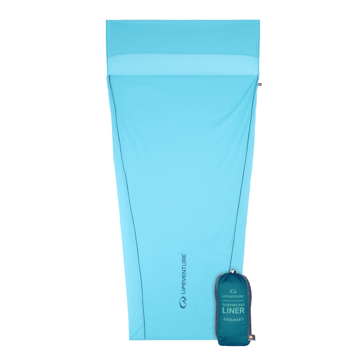 Lifeventure Coolmax Sleeping Bag Liner Mummy Default Title - 53 Degrees North 