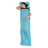 Lifeventure Coolmax Sleeping Bag Liner Mummy Default Title - 53 Degrees North 