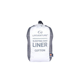Lifeventure Cotton Sleeping Bag Liner Mummy Default Title - 53 Degrees North 