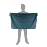 Lifeventure Recycled SoftFibre Trek Towel Blue / Giant-Blue / Large-Blue / Pocket-Blackcurrant / Giant - 53 Degrees North 