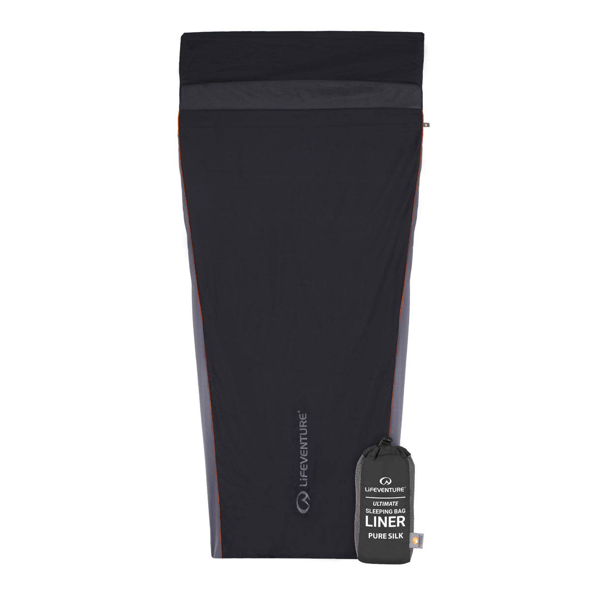 Lifeventure Silk Sleeping Bag Liner Ultimate Mummy Default Title - 53 Degrees North 