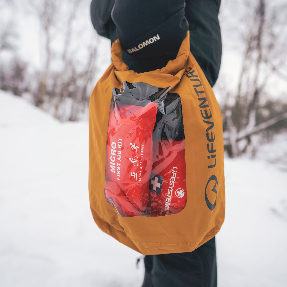 Lifeventure Stormlight Window Dry Bag Multipack (5L, 10L, 25L) Yellow/Rust/Olive - 53 Degrees North 