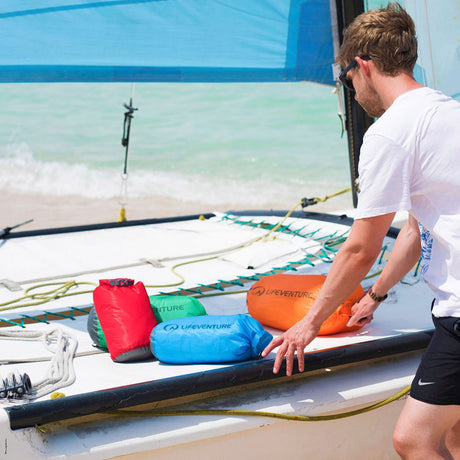 Lifeventure Ultralight Dry Bag - 2L Red - 53 Degrees North 