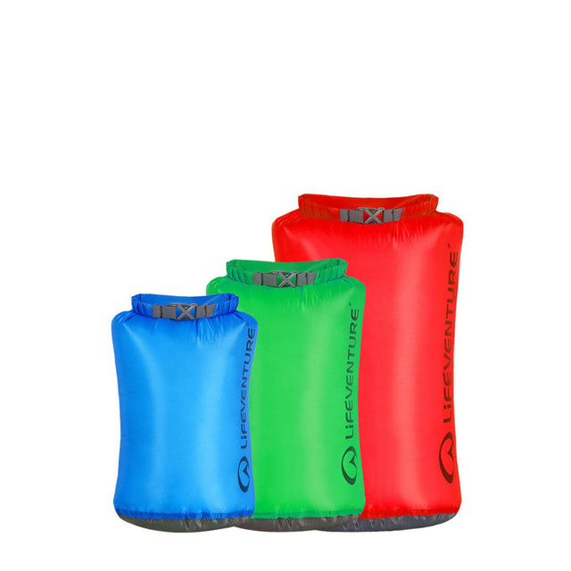 Lifeventure Ultralight Dry Bag - Multipack Multicolour - 53 Degrees North 