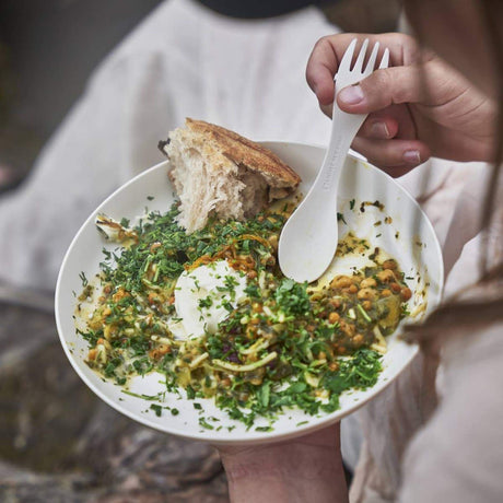 Light My Fire Ramenplate Cream-Sandy Green - 53 Degrees North 