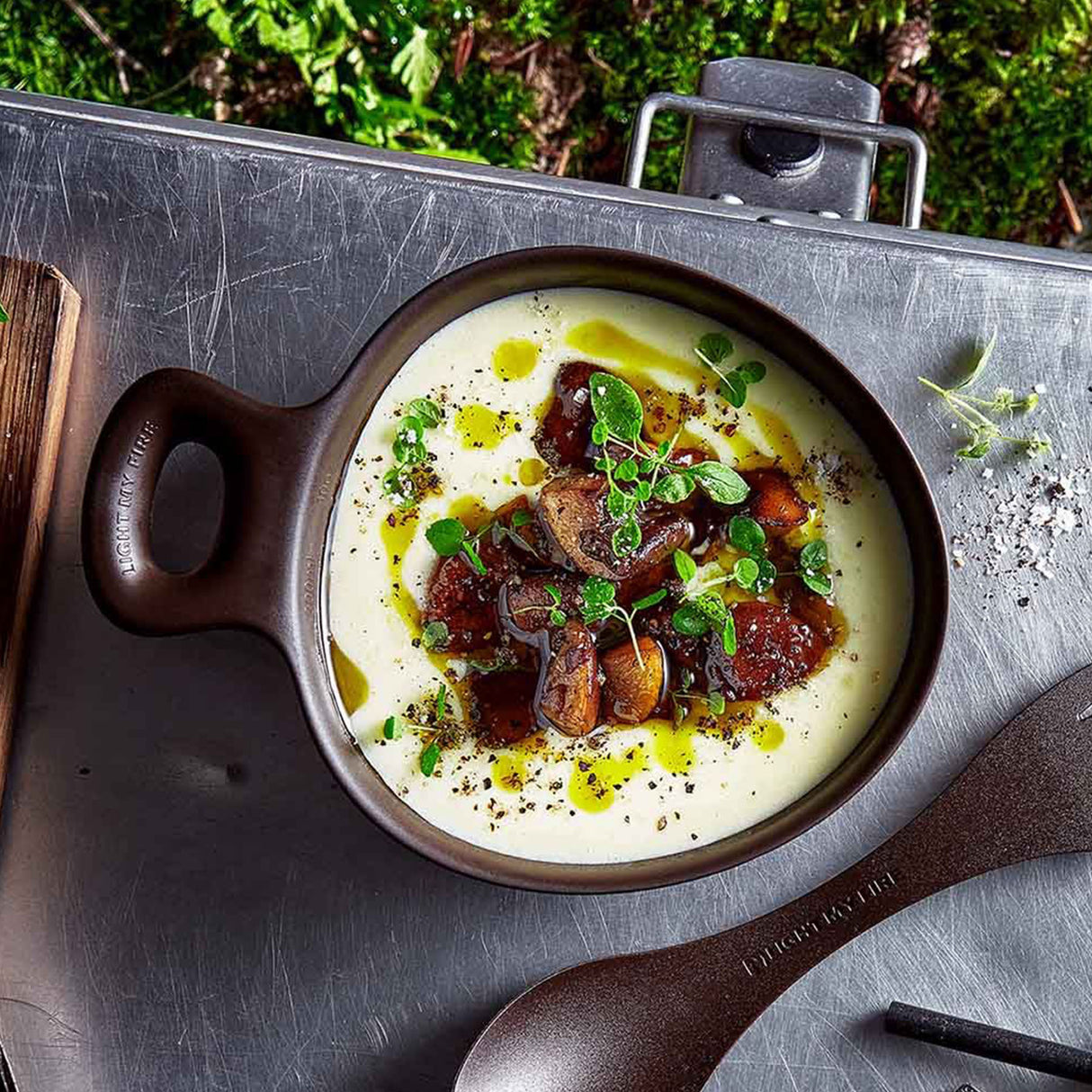 Light My Fire Swedish Kåsa Cream-Sandy Green-Dusty Pink - 53 Degrees North 