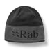 Rab Logo Band Beanie Black/Graphene - 53 Degrees North