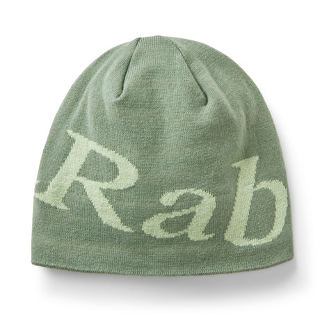Rab Logo Beanie Anthracite/Granite-Dark Fig Green/Fig Green-Mulberry/Hibiscus-Tempest Blue/Light Zinc #- 53 Degrees North 