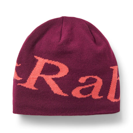 Rab Logo Beanie Anthracite/Granite-Dark Fig Green/Fig Green-Mulberry/Hibiscus-Tempest Blue/Light Zinc #- 53 Degrees North 