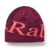 Rab Logo Beanie Anthracite/Granite-Dark Fig Green/Fig Green-Mulberry/Hibiscus-Tempest Blue/Light Zinc - 53 Degrees North 