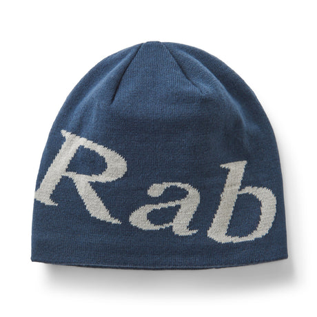 Rab Logo Beanie Anthracite/Granite-Dark Fig Green/Fig Green-Mulberry/Hibiscus-Tempest Blue/Light Zinc #- 53 Degrees North 