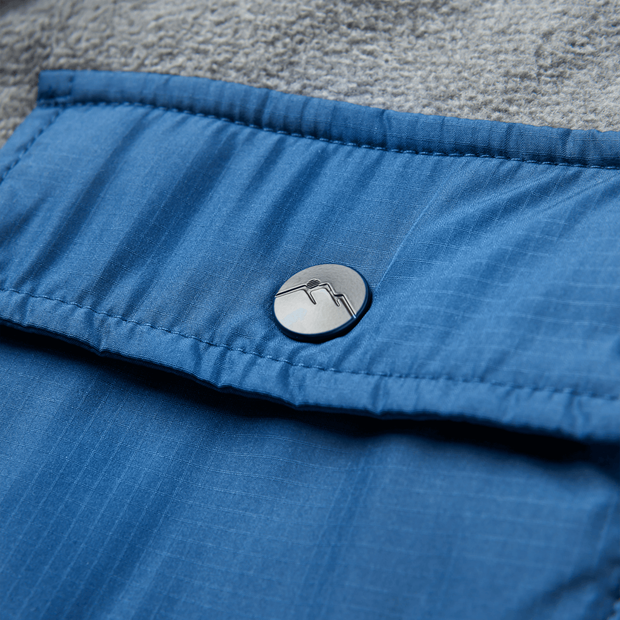 Passenger Men's Firelight Sherpa Lined Overshirt Storm Grey Buffalo / Small-Storm Grey Buffalo / Medium-Storm Grey Buffalo / Large-Storm Grey Buffalo / X-Large-Grey Marl / Small #- 53 Degrees North 