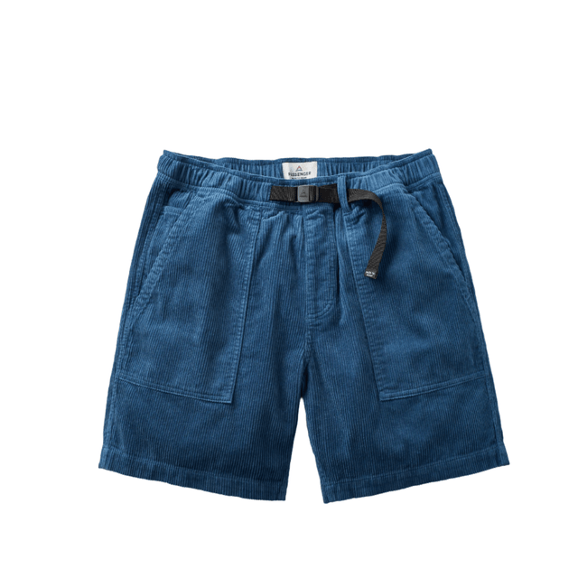 Passenger Men's Shack Cord Shorts Dark Denim / Small-Dark Denim / Medium-Dark Denim / Large-Dark Denim / X-Large-Dark Denim / XX-Large #- 53 Degrees North 