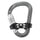 Petzl Attache Bar Carabiner Silver #- 53 Degrees North 