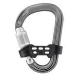 Petzl Attache Bar Carabiner Silver #- 53 Degrees North 