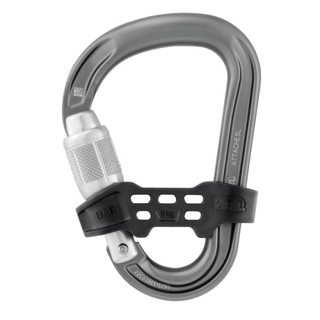 Petzl Attache Bar Carabiner Silver #- 53 Degrees North 
