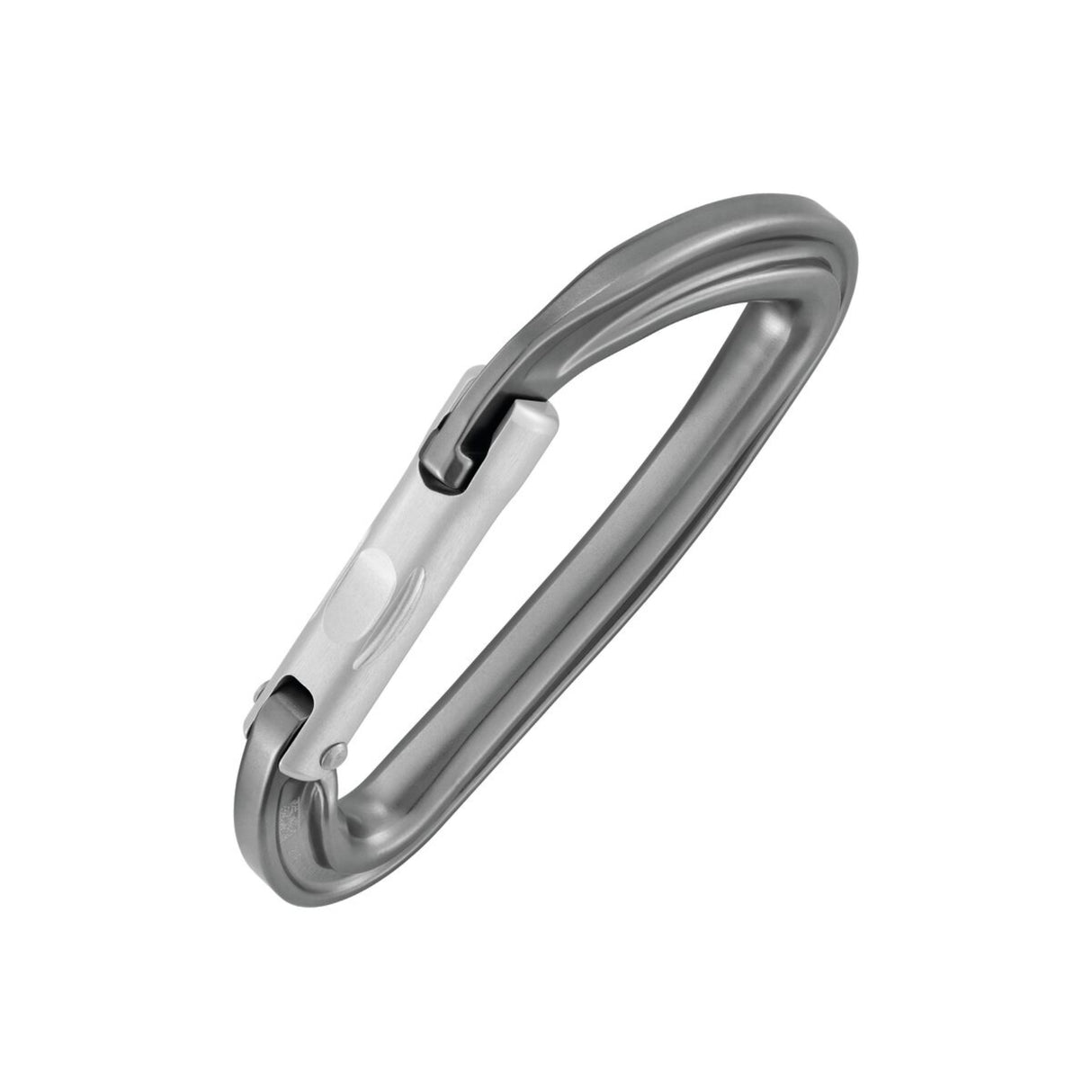 Petzl Djinn Straight Gate Carabiner Grey #- 53 Degrees North 