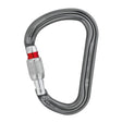 Petzl William Screw Lock Carabiner Silver #- 53 Degrees North 