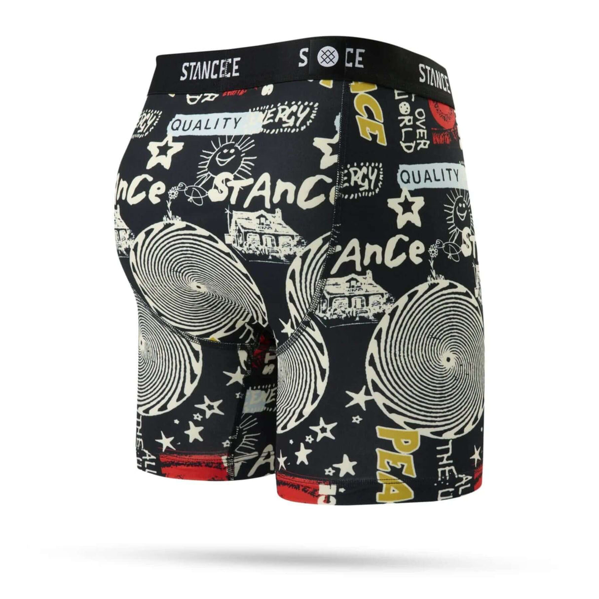 Stance Men's All Over Boxer Briefs Black / Small-Black / Medium-Black / Large-Black / X-Large #- 53 Degrees North 
