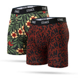 Stance Men's Brand Love Boxer Briefs - 2 Pack Multi / Small-Multi / Medium-Multi / Large-Multi / X-Large #- 53 Degrees North 