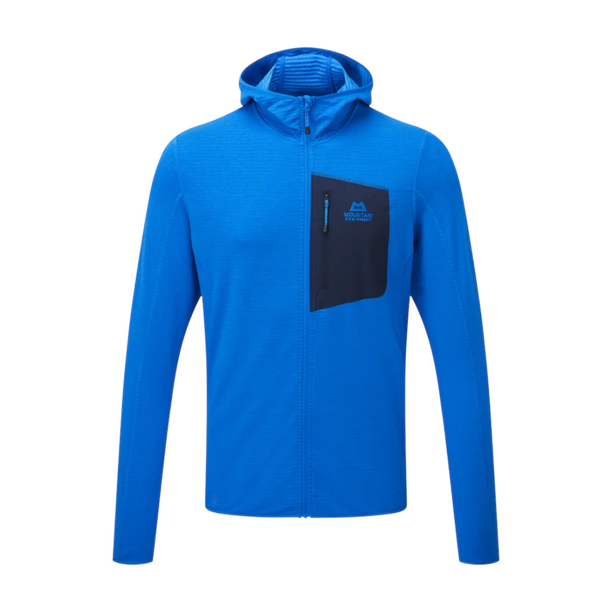 Mountain Equipment Men's Lumiko Hooded Fleece Jacket Atlantic/Cosmos / Small-Atlantic/Cosmos / Medium-Atlantic/Cosmos / Large-Atlantic/Cosmos / X-Large-Atlantic/Cosmos / XX-Large #- 53 Degrees North 