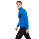 Mountain Equipment Men's Lumiko Zip T Fleece Atlantic/Cosmos / Small-Atlantic/Cosmos / Medium-Atlantic/Cosmos / Large-Atlantic/Cosmos / X-Large-Atlantic/Cosmos / XX-Large #- 53 Degrees North 