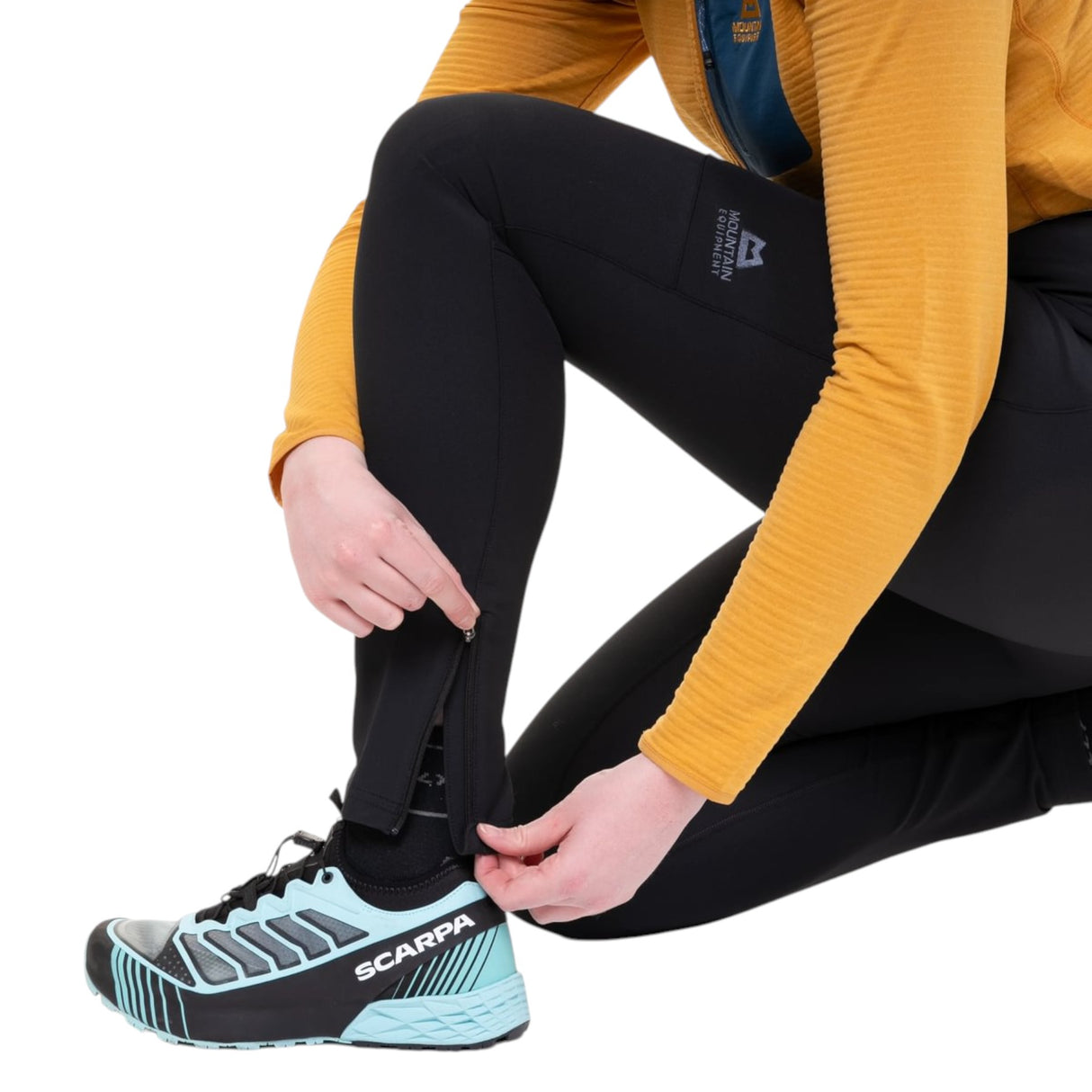 Mountain Equipment Women's Austra Tights Black / X-Small-Black / Small-Black / Medium-Black / Large-Black / X-Large #- 53 Degrees North 