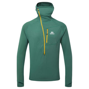 Mountain Equipment Men's Eclipse Hooded Zip T Fern / Small-Fern / Medium-Fern / Large-Fern / X-Large-Fern / XX-Large #- 53 Degrees North 