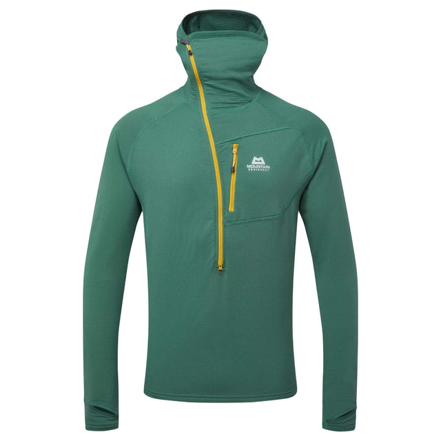 Mountain Equipment Men's Eclipse Hooded Zip T Fern / Small-Fern / Medium-Fern / Large-Fern / X-Large-Fern / XX-Large #- 53 Degrees North 