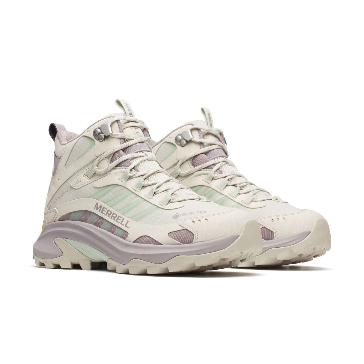 Merrell Women's Moab Speed 2 Mid GORE-TEX Walking Shoes Greige / UK 4-Greige / UK 5-Greige / 5.5-Greige / UK 6-Greige / 6.5 #- 53 Degrees North 