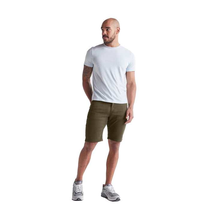 Duer Men's No Sweat Relaxed Short #color_army-green