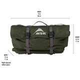 MSR Hubba Hubba Bikepack 1-Person Tent Green / 1 Person - 53 Degrees North 