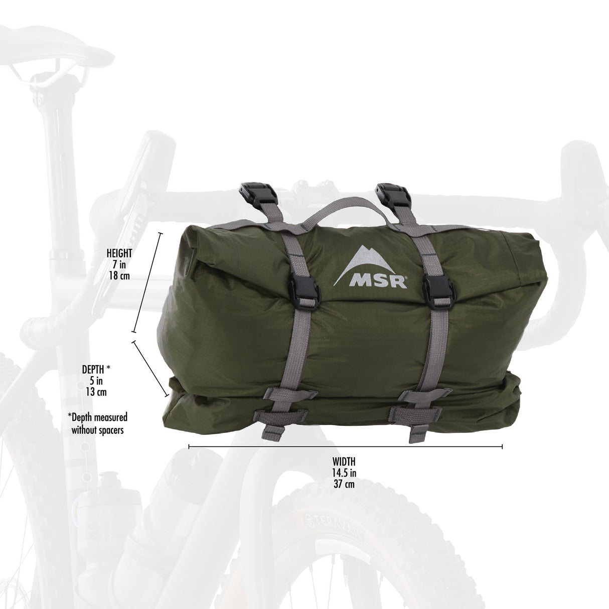 MSR Hubba Hubba Bikepack 2 Green / 2 Person - 53 Degrees North 