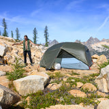 MSR Hubba Hubba LT 2 Person Backpacking Tent Green - 53 Degrees North