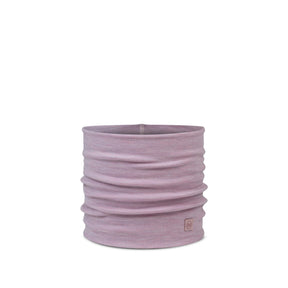 BUFF Merino Heavyweight Neck Warmer Solid Lilac Sand #- 53 Degrees North 