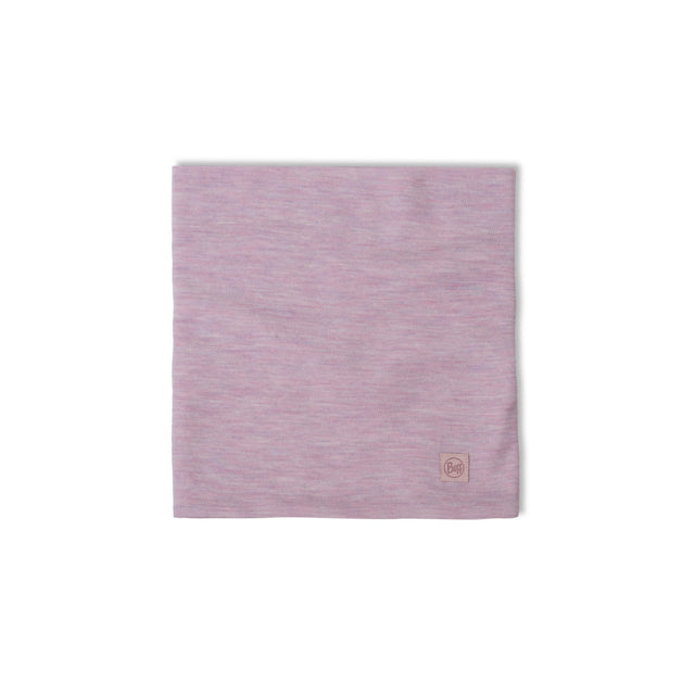 BUFF Merino Heavyweight Neck Warmer Solid Lilac Sand #- 53 Degrees North 