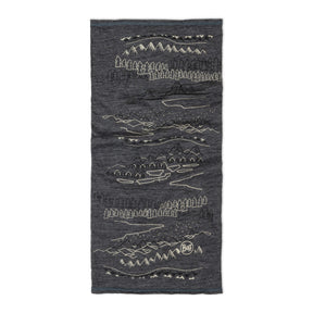 BUFF Merino Lightweight Neckwarmer Eirik Grey #- 53 Degrees North 