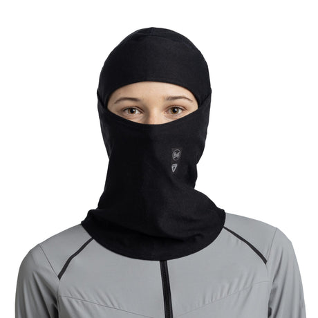 BUFF Thermonet Hinged Balaclava Solid Black #- 53 Degrees North 