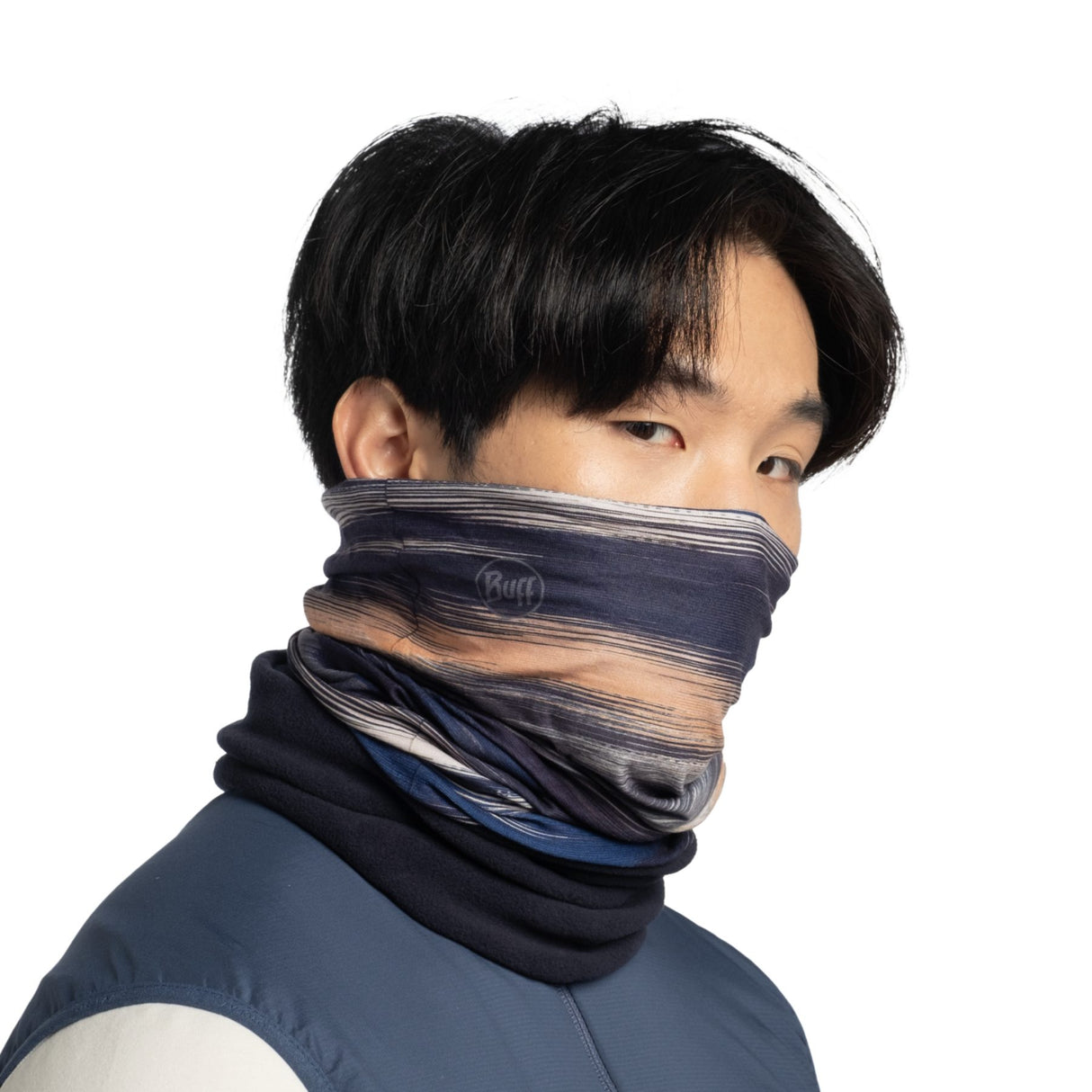 BUFF Polar Neck Gaiter Arky Navy #- 53 Degrees North 