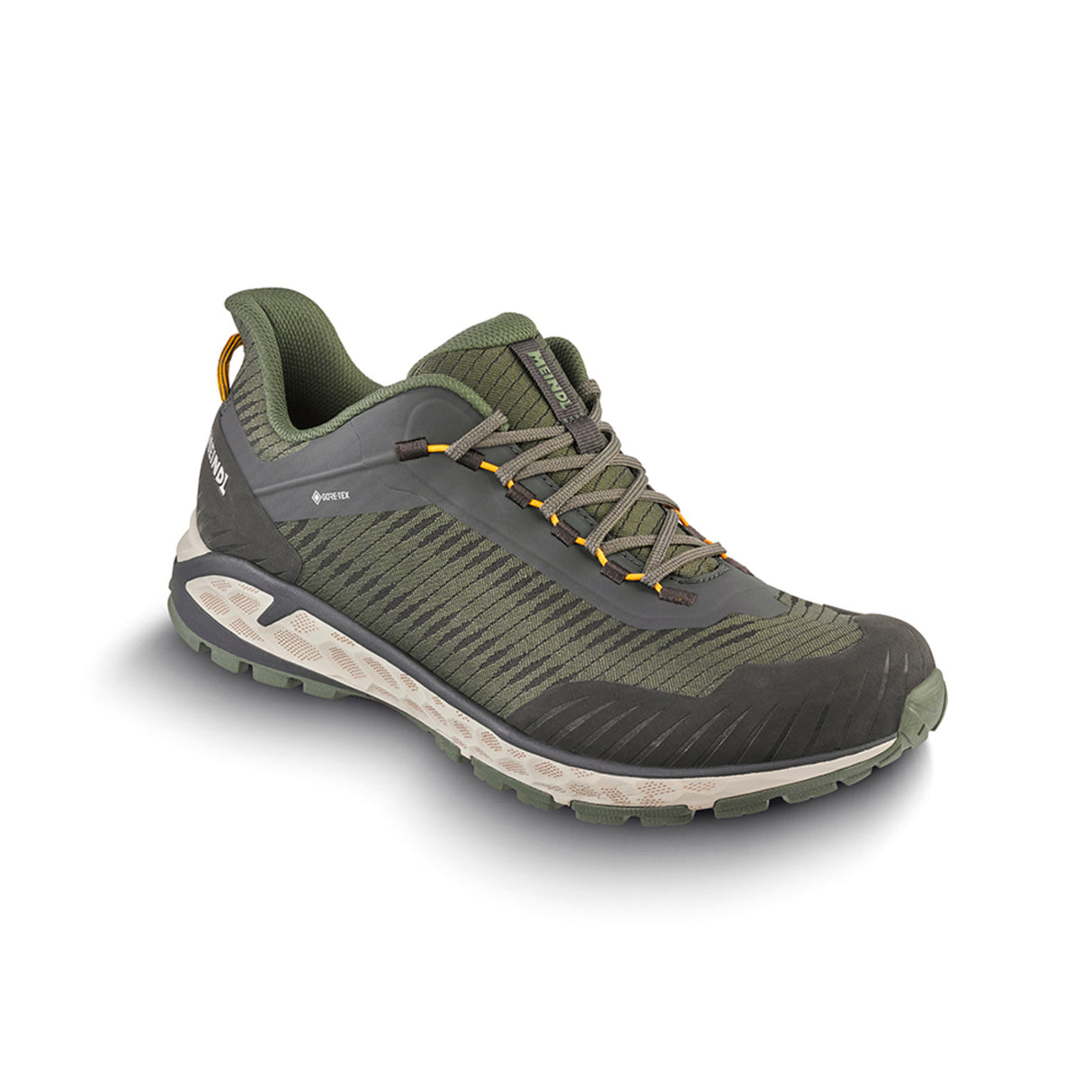 Meindl Men's Power Walker GORE-TEX Shoes Olive / UK 8-Olive / UK 9-Olive / UK 9.5-Olive / UK 10-Olive / UK 10.5 - 53 Degrees North 