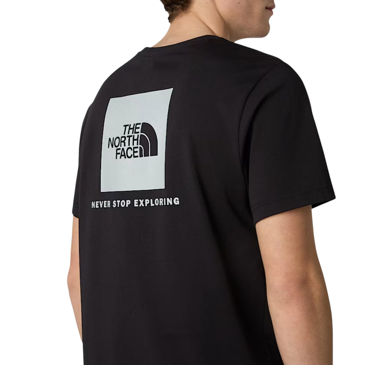 The North Face Men's Short Sleeve Reflective Box NSE Tee TNF Black Reflective / X-Small-TNF Black Reflective / Small-TNF Black Reflective / Medium-TNF Black Reflective / Large-TNF Black Reflective / X-Large #- 53 Degrees North 