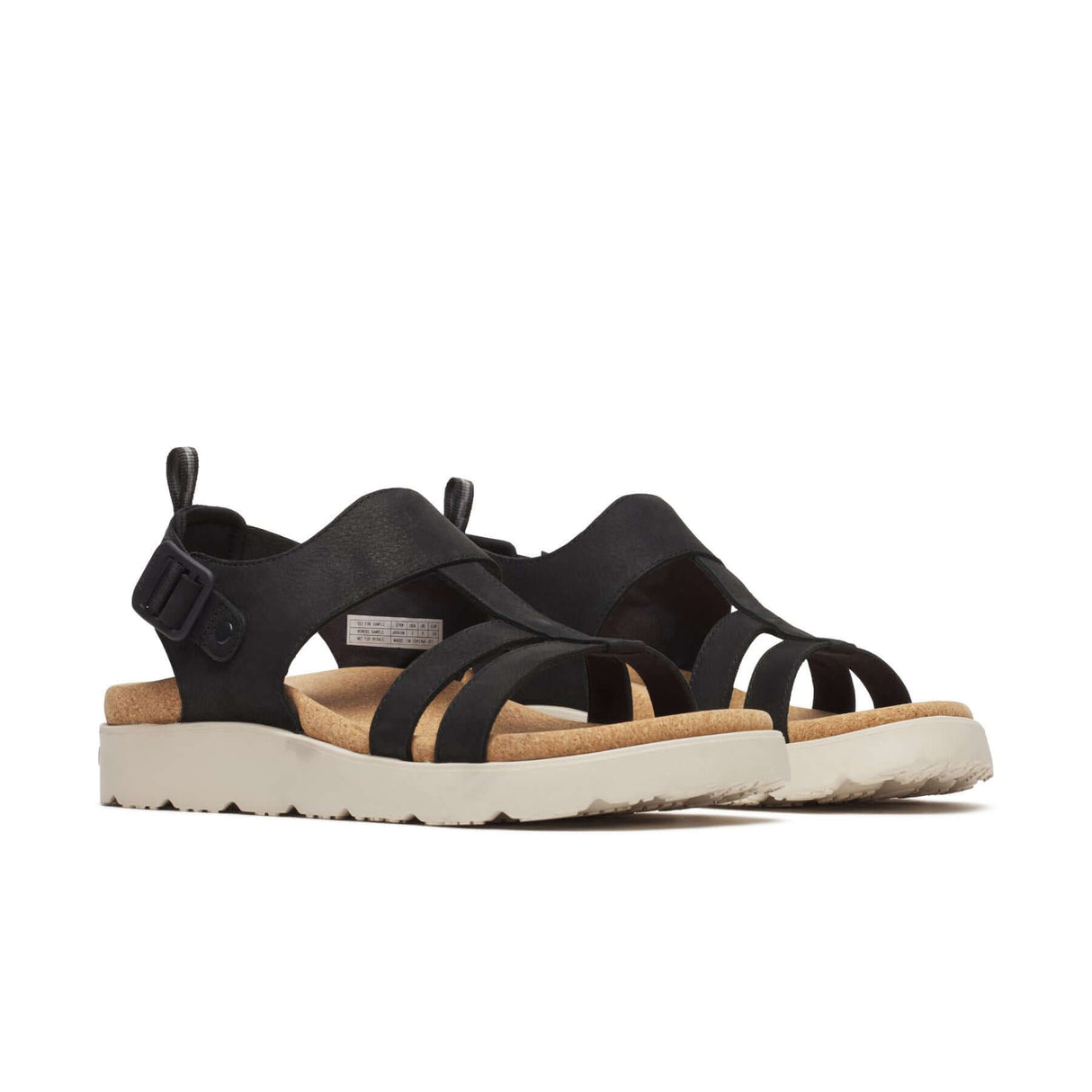 Merrell Women's Fleur Backstrap Sandals Black / 4-Black / 5-Black / 6-Black / 7-Black / 8 - 53 Degrees North 