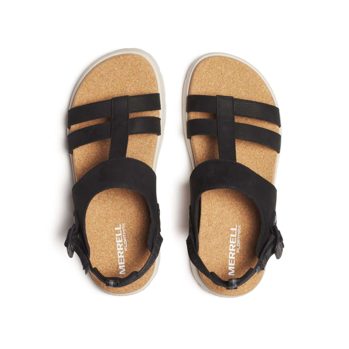 Merrell Women's Fleur Backstrap Sandals Black / 4-Black / 5-Black / 6-Black / 7-Black / 8 - 53 Degrees North 