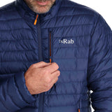 Rab Men's Microlight Jacket Deep Ink (Marmalade) / Small-Deep Ink (Marmalade) / Medium-Deep Ink (Marmalade) / Large-Deep Ink (Marmalade) / X-Large-Deep Ink (Marmalade) / XX-Large #- 53 Degrees North 