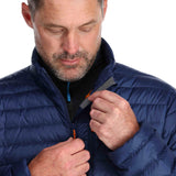 Rab Men's Microlight Jacket Deep Ink (Marmalade) / Small-Deep Ink (Marmalade) / Medium-Deep Ink (Marmalade) / Large-Deep Ink (Marmalade) / X-Large-Deep Ink (Marmalade) / XX-Large #- 53 Degrees North 