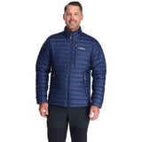 Rab Men's Microlight Jacket Deep Ink (Marmalade) / Small-Deep Ink (Marmalade) / Medium-Deep Ink (Marmalade) / Large-Deep Ink (Marmalade) / X-Large-Deep Ink (Marmalade) / XX-Large #- 53 Degrees North 