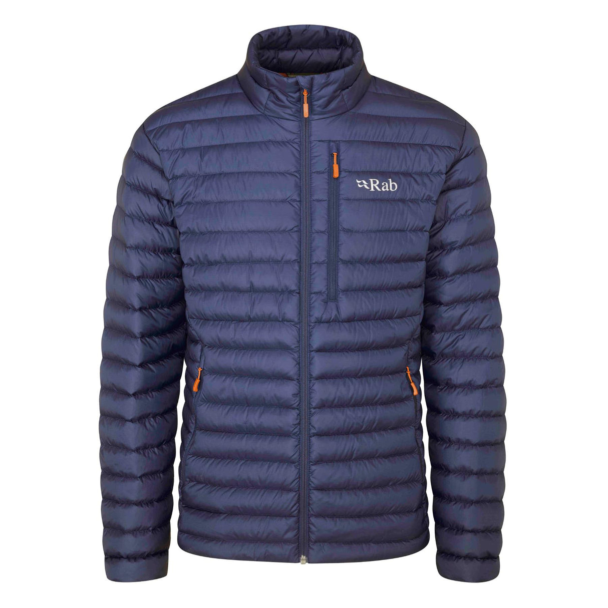 Rab Men's Microlight Jacket Deep Ink (Marmalade) / Small-Deep Ink (Marmalade) / Medium-Deep Ink (Marmalade) / Large-Deep Ink (Marmalade) / X-Large-Deep Ink (Marmalade) / XX-Large #- 53 Degrees North 